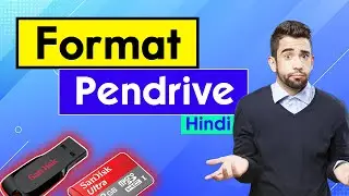How to Format Pendrive and External Hard Disk - Complete Guide #pendrive #format