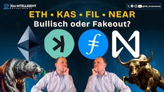 Ethereum, Kaspa, Filecoin & NEAR Chartanalyse kurzfristig