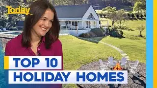 Australia's top 10 holiday homes in 2025 revealed | Today Show Australia