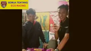 ECO RACING Pada Motor Balap Satria FU Di Sirkuit Ecoracingdz