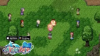 RPG Alter Age mobile gameplay | turn-based battles android iOS
