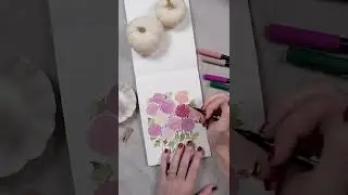 Find watercolor intimidating?Mix ur paintings w/ marker! Go to my channel 4 full tut. #watercolor