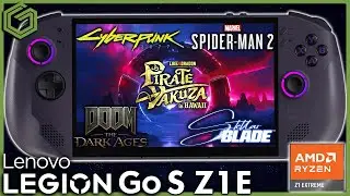 5 игр, протестированных на Legion Go S (SteamOS) Z1 Extreme!!