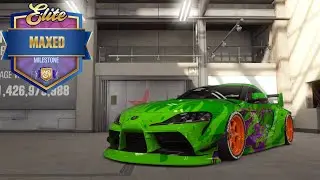 【CSR2】TOYOTA GR Supra (elite 35), shift & tune for 6.951