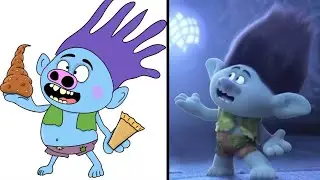 trolls world tour just sing 🧌 trolls drawing meme