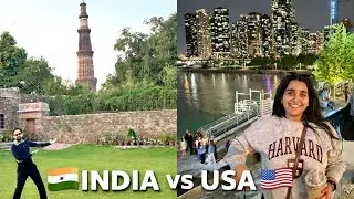 India vs USA 🇮🇳🇺🇸 Street Reality | Live Video Call Vlog