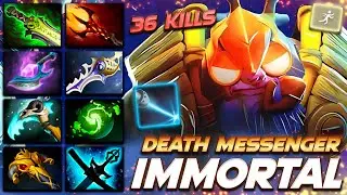Tinker 36 Frags Super Fast Hands - Dota 2 Pro Gameplay [Watch & Learn]