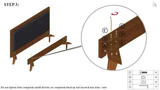 21203PLTUP01ABU Mid Century Platform Bed Assembly Video