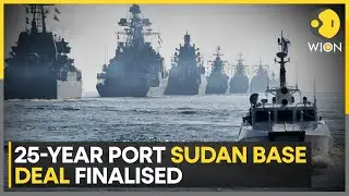 Sudan Offers Russia Red Sea Base for Weapons Amid Civil War | WION | World News
