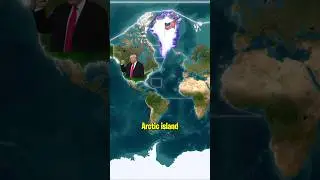 Why Trump Is Renewing Interest in Greenland #shorts #usa #trump #greenland #geography #mapping