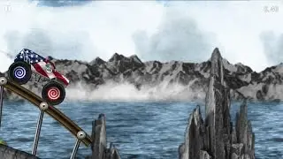 Stickman Downhill Monstertruck Android Gameplay