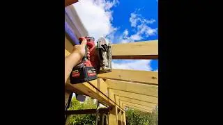 Milwaukee skill saw #shorts #milwaukeetools #skillsaw #timberframe #milwaukeepowertools #howto #fyp