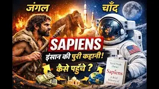 इंसान की पूरी कहानी: 70,000 साल की यात्रा | Sapiens Summary in Hindi