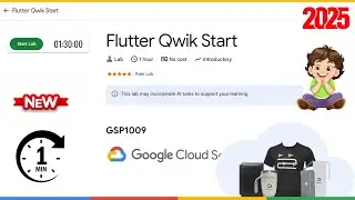 Flutter Qwik Start | GSP1009