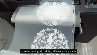 Top quality dtf machine + Top quality consumables could produce  high quality print