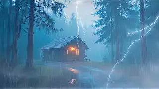 24/7 Rain Sounds For Relaxing – Soothing Rainfall & Thunder for Deep Sleep and Calm