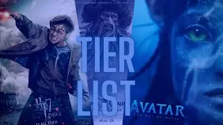 All 52 Movies that made 1 Billion Dollars Ranked (on tier list)