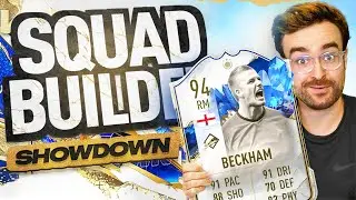 TOTY ICON DAVID BECKHAM SQUAD BUILDER SHOWDOWN!!!