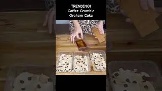 COFFEE CRUMBLE GRAHAM ICE CREAM CAKE BAR PERFECT DESSERT OR FOOD BUSINESS IDEA #grahamcake #dessert