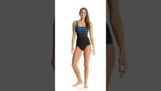 Reebok Women's Winning Streak One Piece Swimsuit | SwimOutlet.com