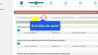 CANDIDATURE AU CONCOURS D'ACCÈS AU GRADE DE MAÎTRE ASSISTANT HOSPITALO-UNIVERSITAIRE