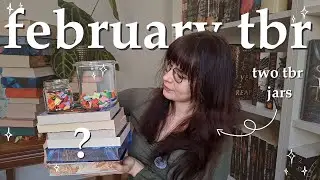 FEBRUARY TBR | using two tbr jars to decide for me ✨
