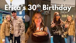 30-летие Эрики 🎉 | Сюрприз: украшения на день рождения, поездка в торговый центр Bicester Village...