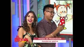 Aprendemos frases de presentación en quechua