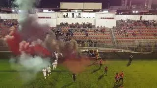 Entrada de time filmada com drone, nogueir&atilde;o mogi das cruzes