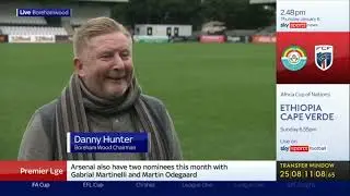 Sky Sports Interview | Danny Hunter & Luke Garrard | 06.01.22
