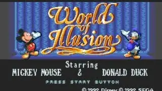Sega Genesis Mini Reviews: World of Illusion Starring Mickey Mouse and Donald Duck