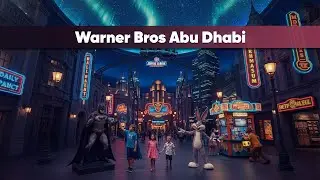 Warner Bros Abu Dhabi | Ultimate Theme Park Adventure with Travel Saga Tourism