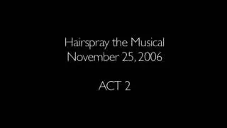 Hairspray on Broadway