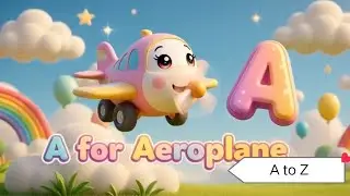A to Z Vehicles Song 🚗 | Learn Alphabet with Vehicles | Kids Nursery Rhymes