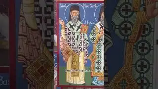 ➕ fresco. Saint Mark, Archbishop of Ephesus. #iconography #orthodoxicon #painting #graffitiart