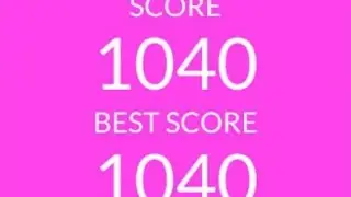 ZigZag iphone gameplay - high score 1040!!