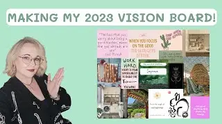 2023 Vision Board setup!