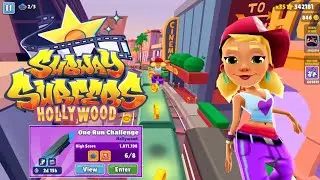Subway surfers One run challenge Hollywood  PC gameplay - Tricky
