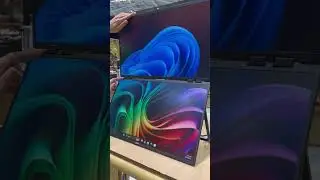 This Asus dual-screen portable monitor is massive