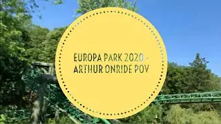 Arthur onride POV Europa Park 2020 [4k]