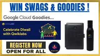 Дивали с Qwiklabs 2021 | Конкурс Qwiklabs и бесплатные подарки | Google Cloud БЕСПЛАТНЫЕ подарки и вкусности