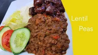 Lentil peas stewed in coconut milk | Trini style