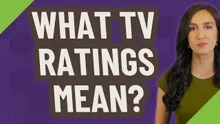 What TV ratings mean?
