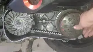 PEMASANGAN DAN REVIEW  VBELT NMAX DI  AEROX 155 (PULLEY NMAX 13,8)