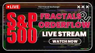ES S&P 500 FRACTALS & ORDERFL0W STREAM