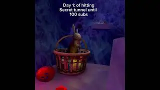 Day 1 of hitting secret tunnel till 100 subs #gorillatag #vr #trends