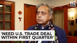 Shashi Tharoor Raises Alarm Over 75% Tariffs Threatening India&ndash;US Trade | HT India