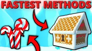 *FASTEST* Candy Cane and Gingerbread House Methods on Pet Simulator X (ROBLOX)