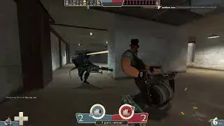 Indo bem de Sniper, mas o final &eacute; engra&ccedil;ado at&eacute; - TF2