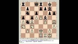 Stockfish 17.1 vs Ice4 6 | Queen's Pawn: Old Benoni Defense #chess